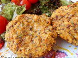 Sweet potatoes Patties with chickpeas and quinoa