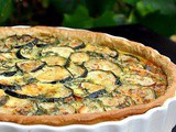 Courgettes and Dill Quiche