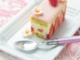 Japanese “Fraisier” – Strawberry sponge cake