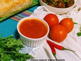 Chilli garlic tomato sauce