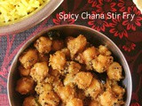 Spicy Chana Stir Fry