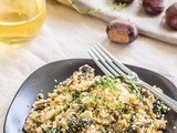Mushroom, Chestnut & Thyme Couscous Salad