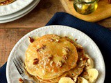 Banana Pancakes With Honey Butter