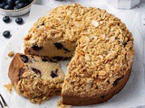 Blueberry Crumb Cake (Vegan)