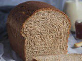 Vegan Wholemeal Sandwich Bread (Tangzhong Method)