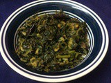 A Healthy Side Dish–Fenugreek Leaves Curry(Bitterless)/Methi Shak Curry