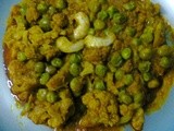 Cauliflower With Peas/Gobi Matar/Fulkopi- Karaishuntir Gravy