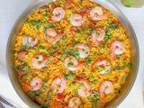 Easy Shrimp and Sausage Paella Recipe