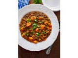 Lentil and Butternut Squash Curry Recipe : #sealtosavor
