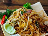 Pad Thai - Vegetarian Pad Thai Noodles Recipe, Step by Step