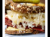 Healthier Slow Cooker Reuben Sandwiches