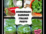 Homemade Summer Italian Pesto
