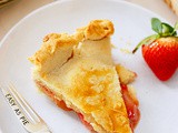 Double crusted strawberry pie {Giveaway}