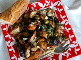 Turkey breast with prunes and olives