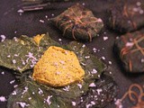 Chhena Paturi | Chanar Paturi | Cottage Cheese Wrapped in Pumpkin Leaves