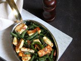 Vegan Kasoi Bwtwi | Beans & Tofu stir fry - a Tripura delicacy