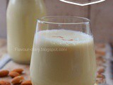 Badam Milk | Indian Almond Milk | Flavour Diary