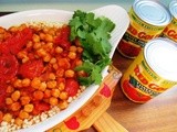 Chick- Peas in Chunky Tomato Sauce...and Red Gold Giveaway
