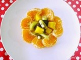 Fruit Salad with Kiwi Mango and Orange