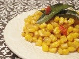Sweet Corn with Cumin, Curry Leaves, and Chilis