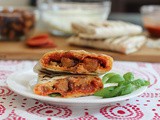 Grilled Pepperoni and Sausage Pizza Wraps #SundaySupper