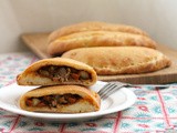 Spicy Beef Curry Calzones #BakingBloggers
