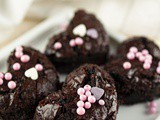 Best Fudgy Heart-Shaped Brownies
