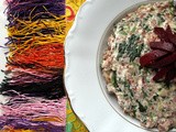 French Fridays with Dorie - Creamy, Cheesy, Garlicky Rice with Spinach, Mushrooms and Beetroot