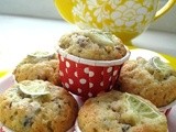 Muffin Monday - Basil Lime Olive Oil Muffins