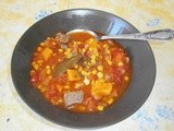 Carbonada (beef with tomato, sweet potato and corn)Carbonada (beef with tomato, sweet potato and corn)