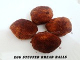 Egg Stuffed Bread Balls