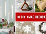 10 Easy diy Christmas Decorations For a Festive Atmosphere