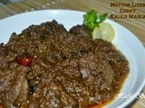 Mutton Liver Curry - Kaleji Masala