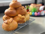 Save Failed Mango Pudding! Make Cute Bunny Dinner Rolls Instead! 兔形芒果餐包 | Homemade Bread EP1