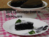 Best Chocolate Cake Ever in Microwave | Eggless - First Youtube Video Recipe