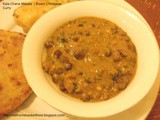 Kala Chana Masala | Brown Chickpeas Curry
