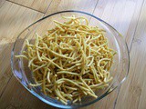 Tikkhi Sev | Spicy Chickpea Flour Noodles
