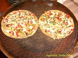 Vegetable Tortilla Pizza