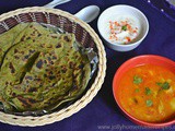 Palak Paratha Recipe, How to make Healthy Palak Paratha | Spinach Paratha Recipe