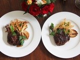Duck in Malbec and matchsticks cassava fries - Valentine's day recipe