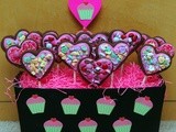 Fabulous chocolate valentine cookie pops