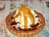 French Toast Ice Cream Cookie Tarts With Maple Syrup