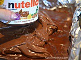 Nutella Ganache Chocolate Brownies