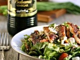 Grilled Chicken Salad with Creamy Greek Style Vinaigrette #DressingItUp