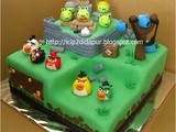 Angry Birds Cake for Uchie