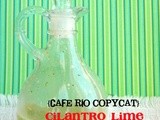 Cilantro Lime Vinaigrette {Cafe Rio Copycat}