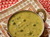 Methi mutter malai recipe | Fenugreek green peas curry