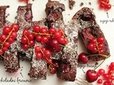 Brownie sa trešnjama i ribizlama | Brownie with cherries and currants