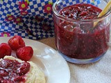 Strawberry, Raspberry, & Vanilla Bean Quick Jam…i’m Jammin’