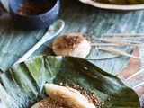 (how not to make) Sticky rice cakes with Coconut filling – Nom Kom